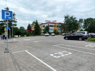 В Балтийске открыты новые парковки для туристов и местных жителей